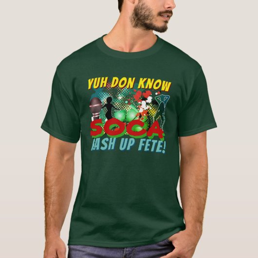 SOCA Mash up Fete. T-shirt (Voorkant)