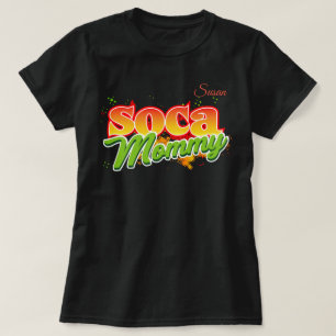 Soca Mmammie (gepersonaliseerd) T-shirt