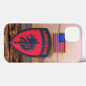 SOCAFRICA Special ops AFRICOM Veterans Vetenpatch Case-Mate iPhone Case (Achterkant (horizontaal))