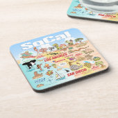 SoCal Bier Onderzetter (Linkerzijde)