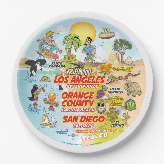 SoCal-Bord Papieren Bordje (Voorkant)