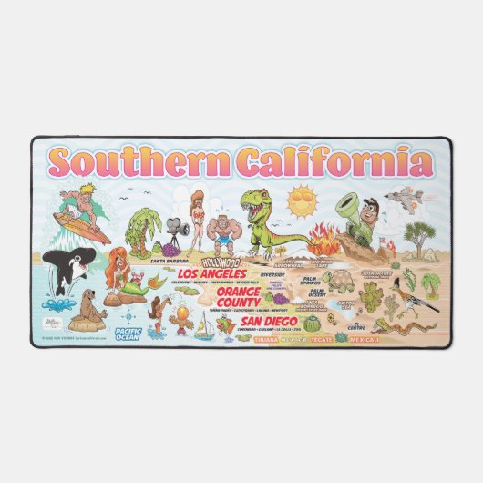 SoCal Bureaumat (Voorkant)