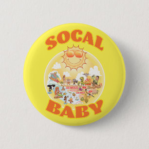 SoCal-Button Ronde Button 5,7 Cm