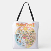 SoCal-Canvas tas (Achterkant)