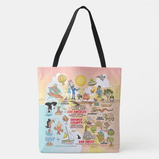 SoCal-Canvas tas (Voorkant)