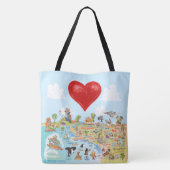 SoCal-Canvas tas (Achterkant)