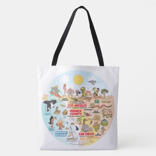 SoCal-Canvas tas (Voorkant)