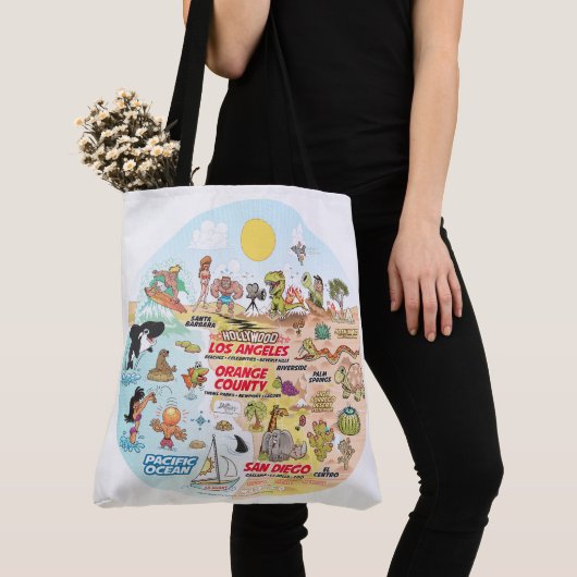 SoCal-Canvas tas (Dichtbij)