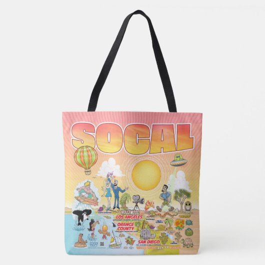 SoCal-Canvas tas (Voorkant)