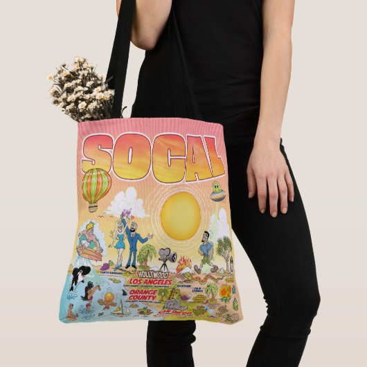 SoCal-Canvas tas (Dichtbij)