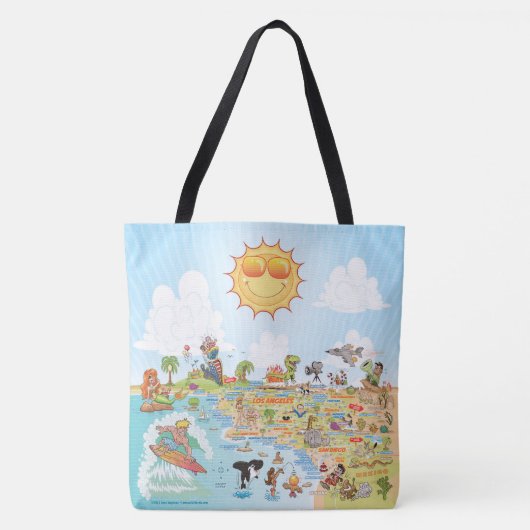 SoCal-Canvas tas (Voorkant)