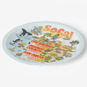 SoCal Coronado Papieren Bordje (Gekanteld)