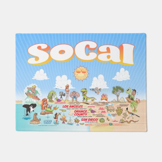 SoCal Deurmat (Voorkant)