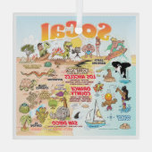 SoCal Glas Ornament (Achterkant)