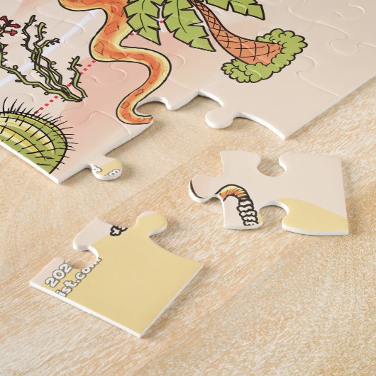 SoCal Jigzaag Puzzle Legpuzzel (Zijkant)