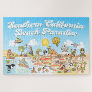 SoCal Jigzaag Puzzle Legpuzzel