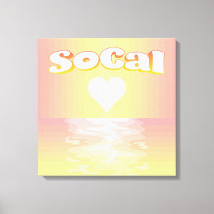 SoCal Love Canvas Afdruk