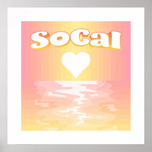 SoCal Love Poster (Voorkant)