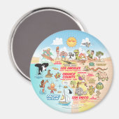 SoCal Magneet (Voorkant / Achterkant)