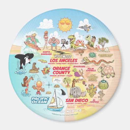 SoCal Magneet (Voorkant)