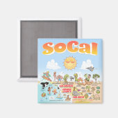 SoCal Magnet Magneet (Voorkant / Achterkant)