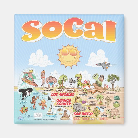 SoCal Magnet Magneet (Voorkant)