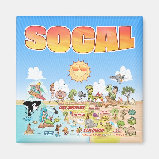 SoCal Magnet Magneet (Voorkant)