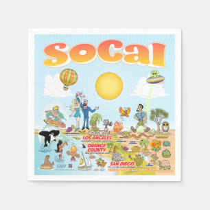 SoCal Napkins Servet