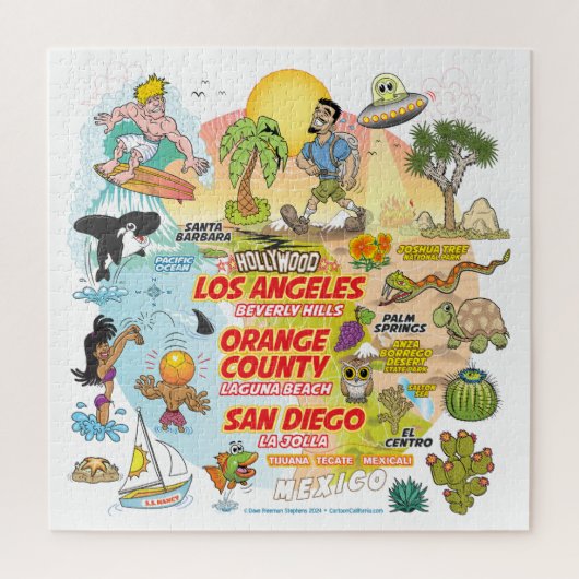 SoCal Paradise Legpuzzel (Verticaal)