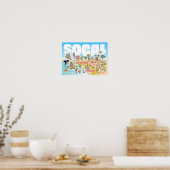 SoCal-Poster Poster (Keuken)
