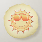 SoCal Poufs Coussin rond (Dos)