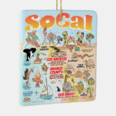 SoCal Square Keramisch Ornament (Rechts)