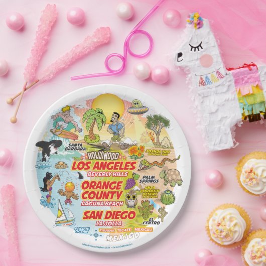 SoCal Sunset Bord (Feest)