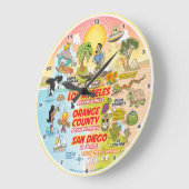 SoCal Sunset Grote Klok (Hoek)