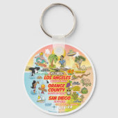 SoCal Sunset Sleutelhanger (Achterkant)