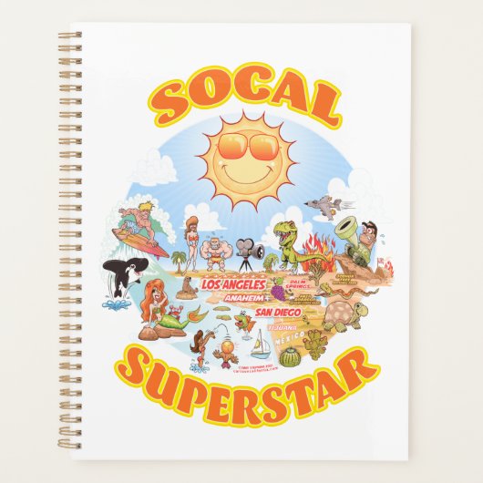 SoCal Superstar Planner (Voorkant)