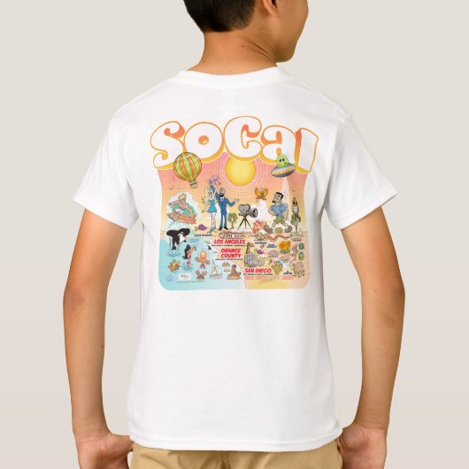 SoCal T-shirt (Achterkant)