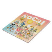 SoCal Tegeltje (Zijkant)
