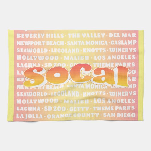 SoCal Theedoek (Horizontaal)