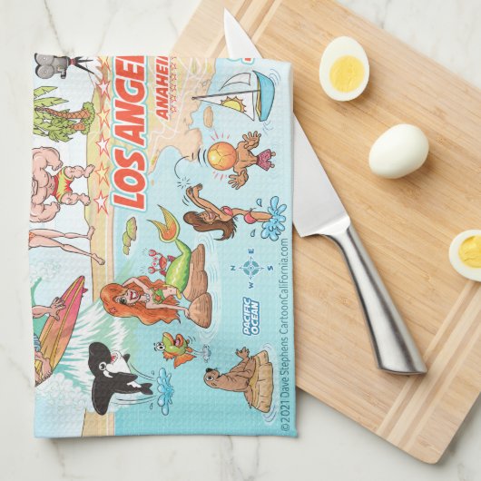 SoCal Theedoek (Quarter Fold)