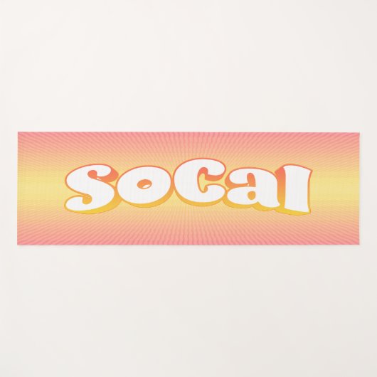 SoCal Yoga Mat (Voorkant (horizontaal))