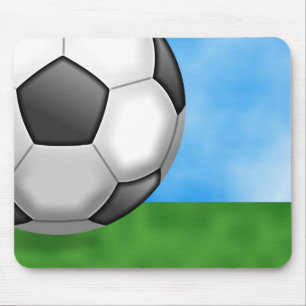 Soccer-achtergrond Muismat