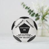 Soccer Awards Uitnodiging (Staand voorkant)