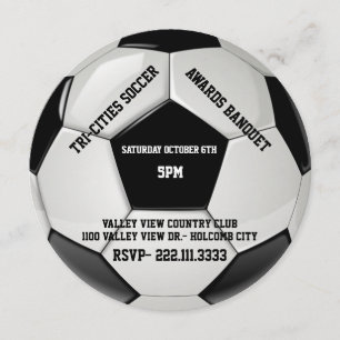 Soccer Awards Uitnodiging