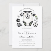 Soccer Baby Shower Invitation (Devant)