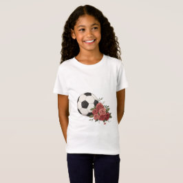 Soccer ball and Pink T-shirt
