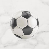 Soccer Ball Confetti | Team Name Party Decor (Petit recto)