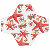 Soccer Ball Crab Stars Beach Fun Voetbal (Enkel)