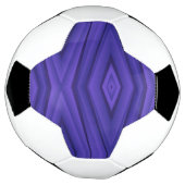 Soccer ball featuring a geometric pattern  (Tourné)