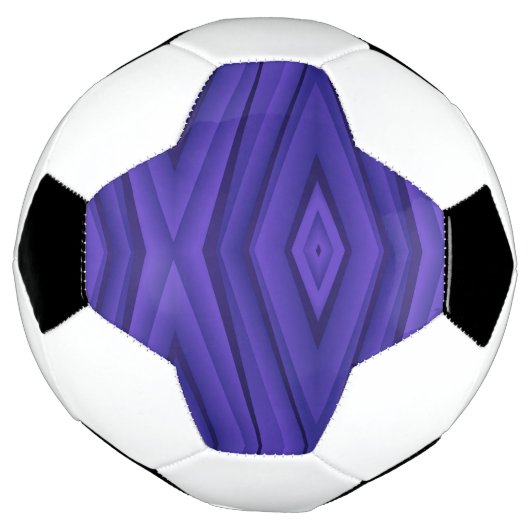 Soccer ball featuring a geometric pattern  (Tourné)